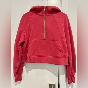 lululemon | Scuba Oversized Half-Zip Hoodie *Gold Zip, Vintage Rose, XS/S